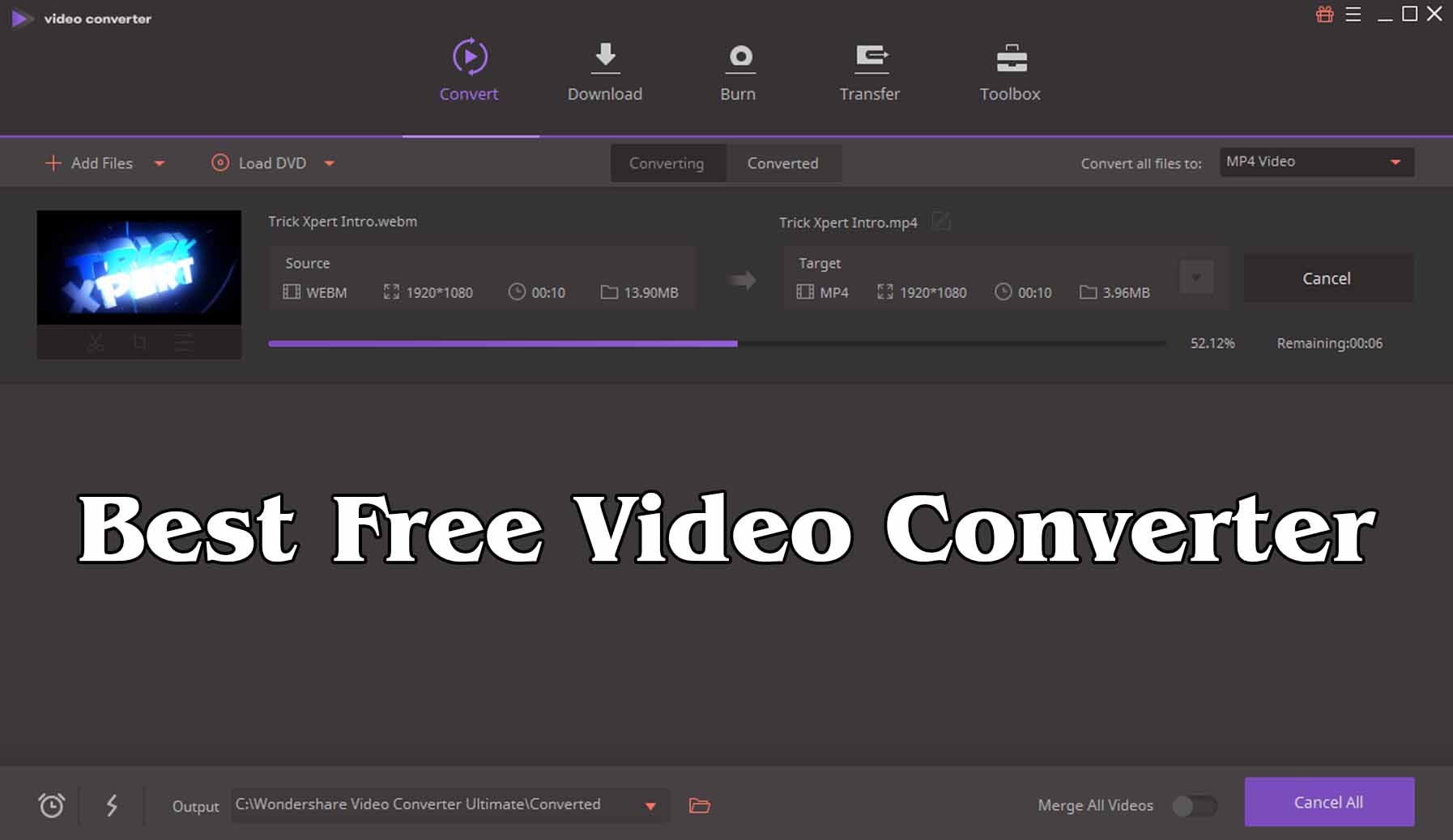 Best Free Video Converter 2018